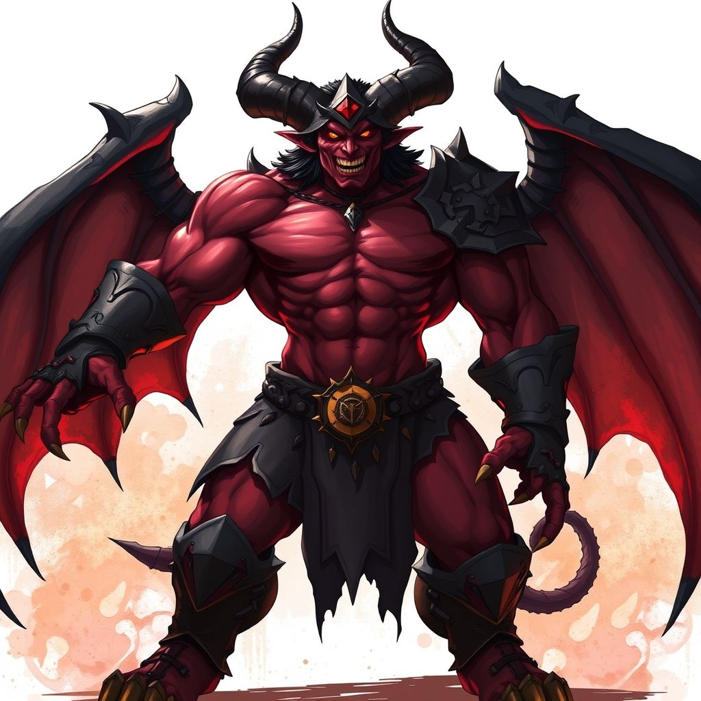 Pre-Conjure Pit Demon Prince