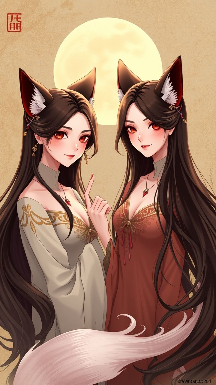Pre-Conjure Twin Huli Jing