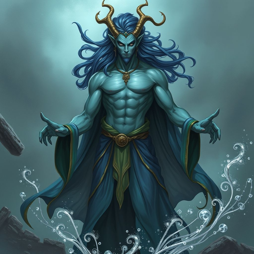 Pre-Conjure Marid Djinn